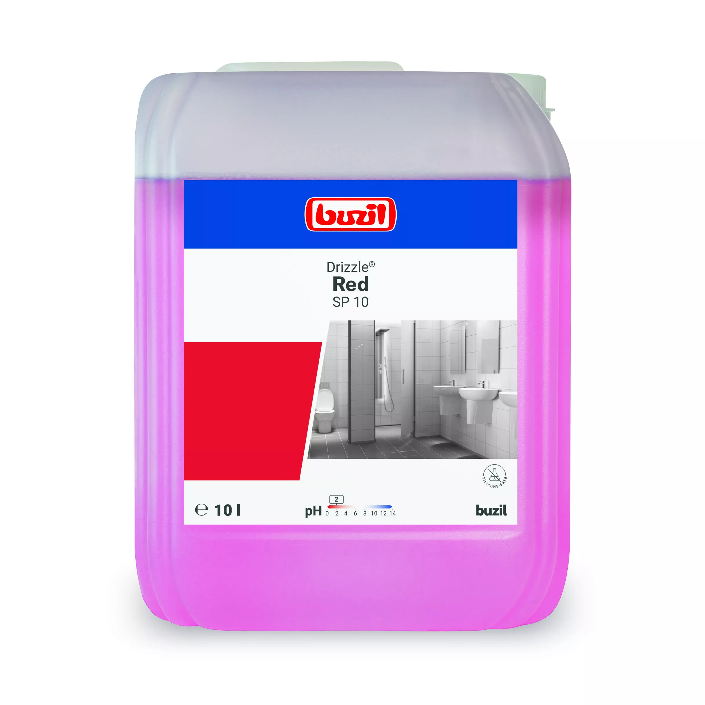 Buzil Drizzle® Red SP10 - 10L Kanister