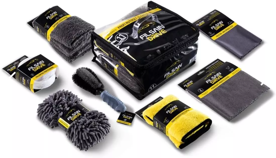 Mopptex FilSain Drive – Autoreinigungsset 11-teilig