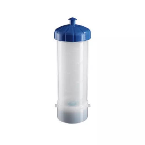 TTS Ersatz-Messflasche BIO Dosiersystem, 650ml, blau, #S040460