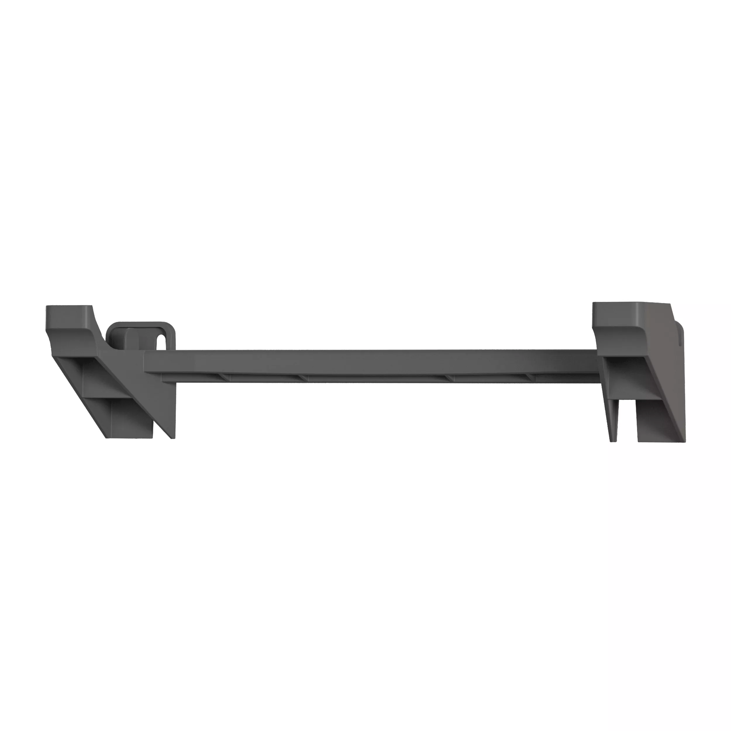 Tork PeakServe® untere Montageschiene für Einbauschränke mit Papierhandtuch-Modul Grau H5, Installationszubehör für Tork PeakServe® Modul für Einbauschränke, 205627