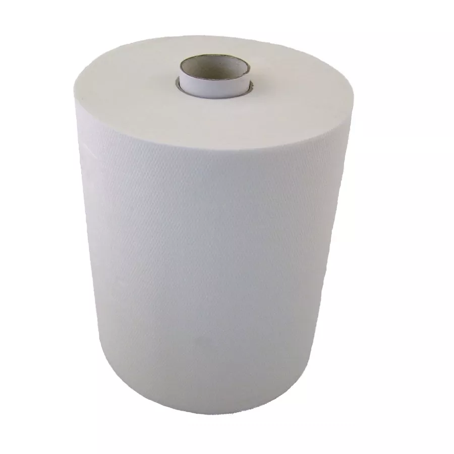 Handtuchpapierrolle 2-lag. 24cm x 140m (1 Packung = 6 Rollen )