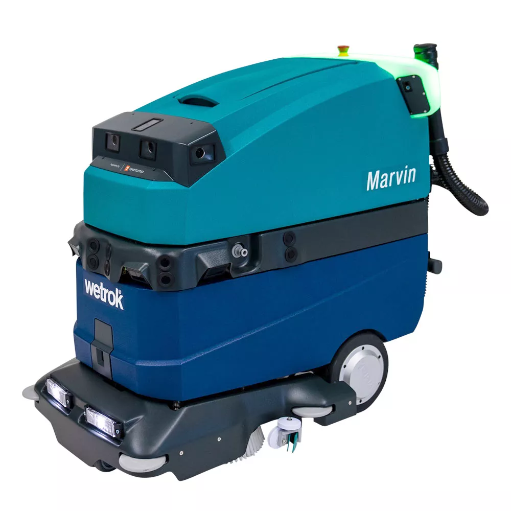 Wetrok Robomatic Marvin – Reinigungsroboter mit Lithium-Eisenphosphat-Batterie für effiziente Bodenreinigung