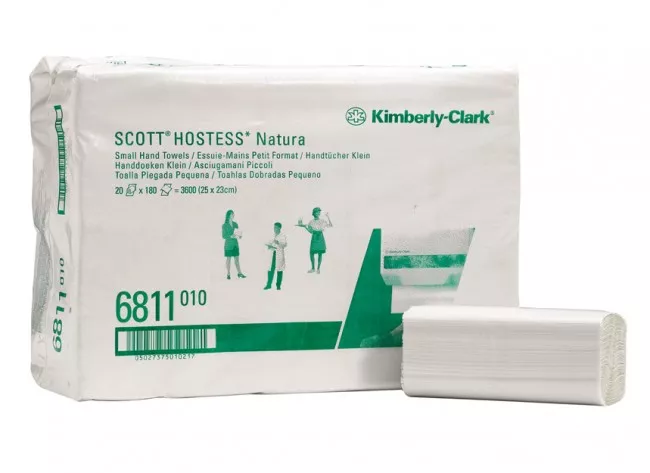 Kimberly Clark Scoot Handtuchpapier ZZ-Falzung 2-lag. weiß (1 Karton = 3600 Blatt)