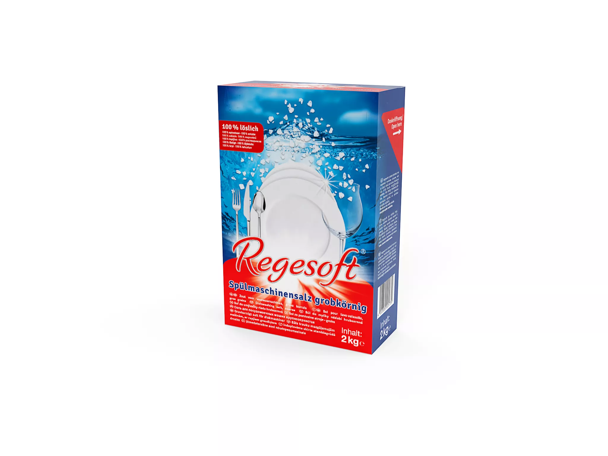 Broxal Compact Spülmaschinensalz (Regeneriersalz) 2 Kg Packung