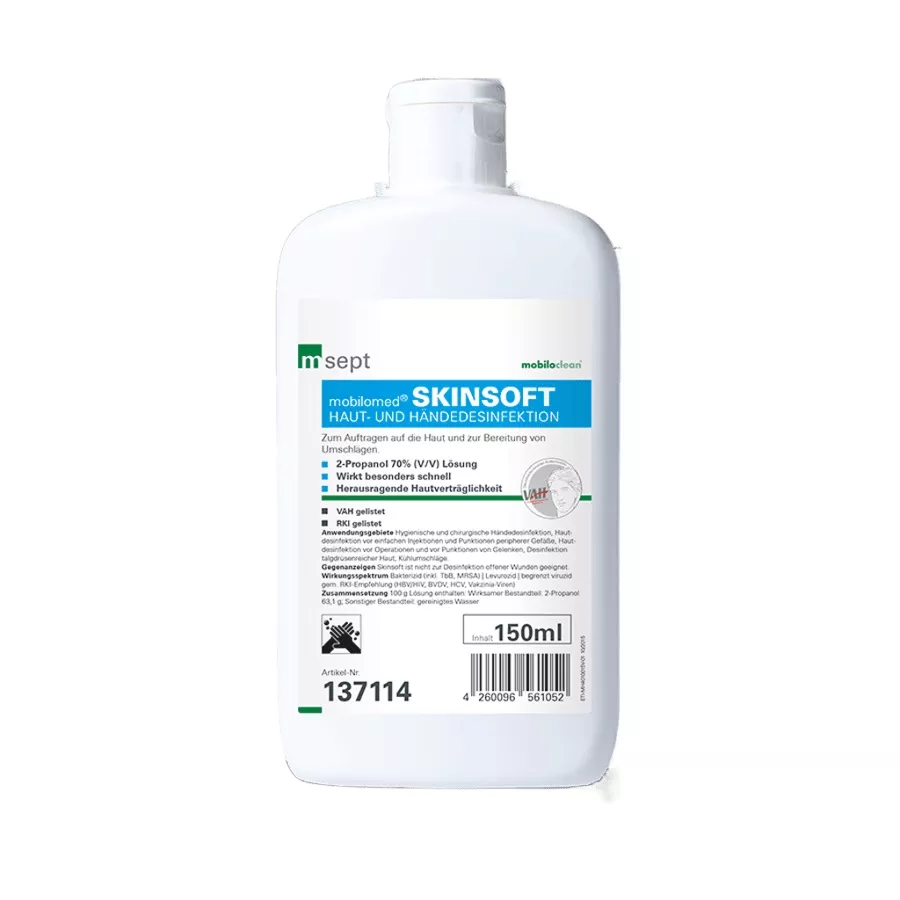 Cleanclub Haut-/Händedesinfektion Skinsoft 150ml