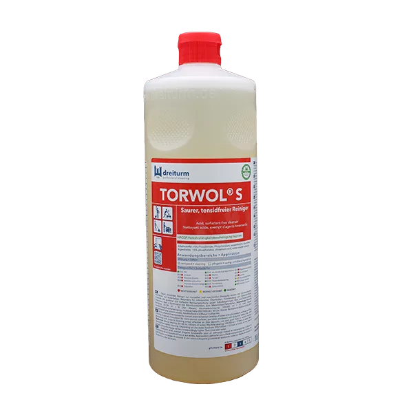 Dreiturm Torwol S – Saurer, tensidfreier Reiniger 1L