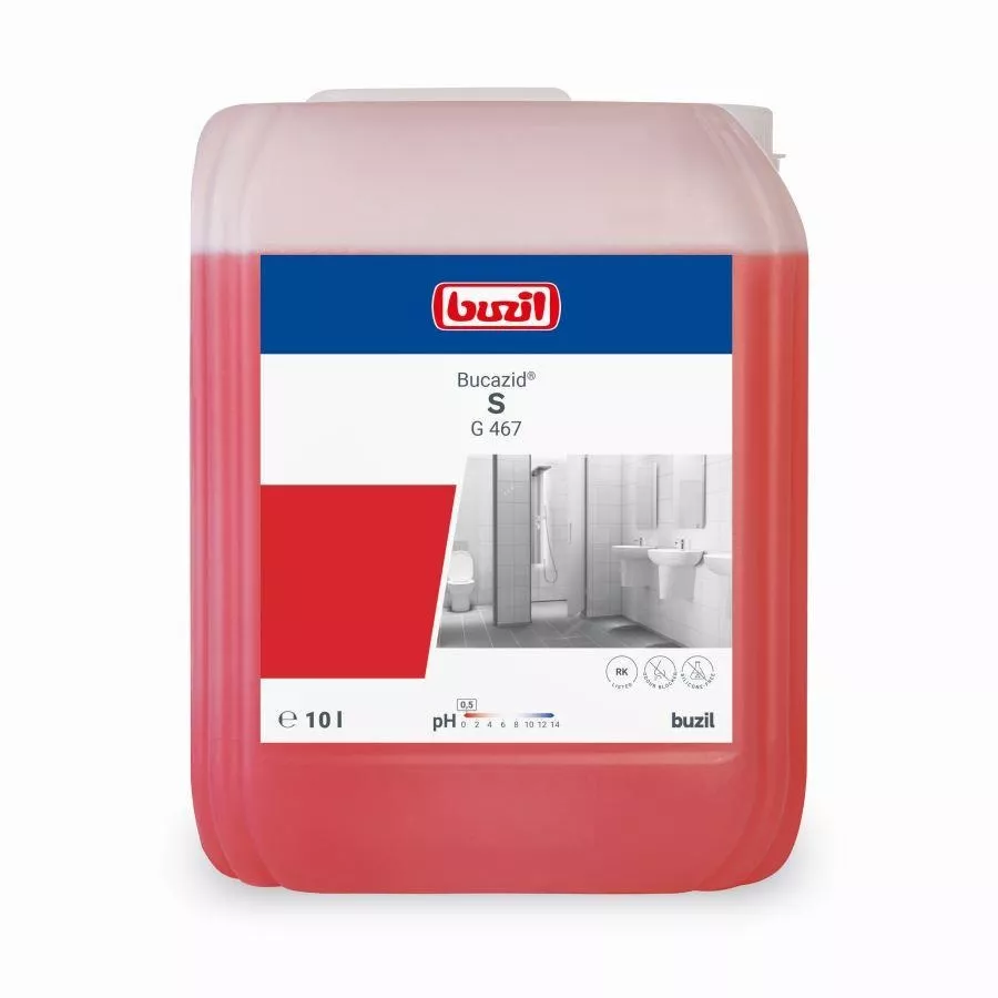 Buzil Bucazid® S G467 Sanitärunterhaltsreiniger – 10L Kanister