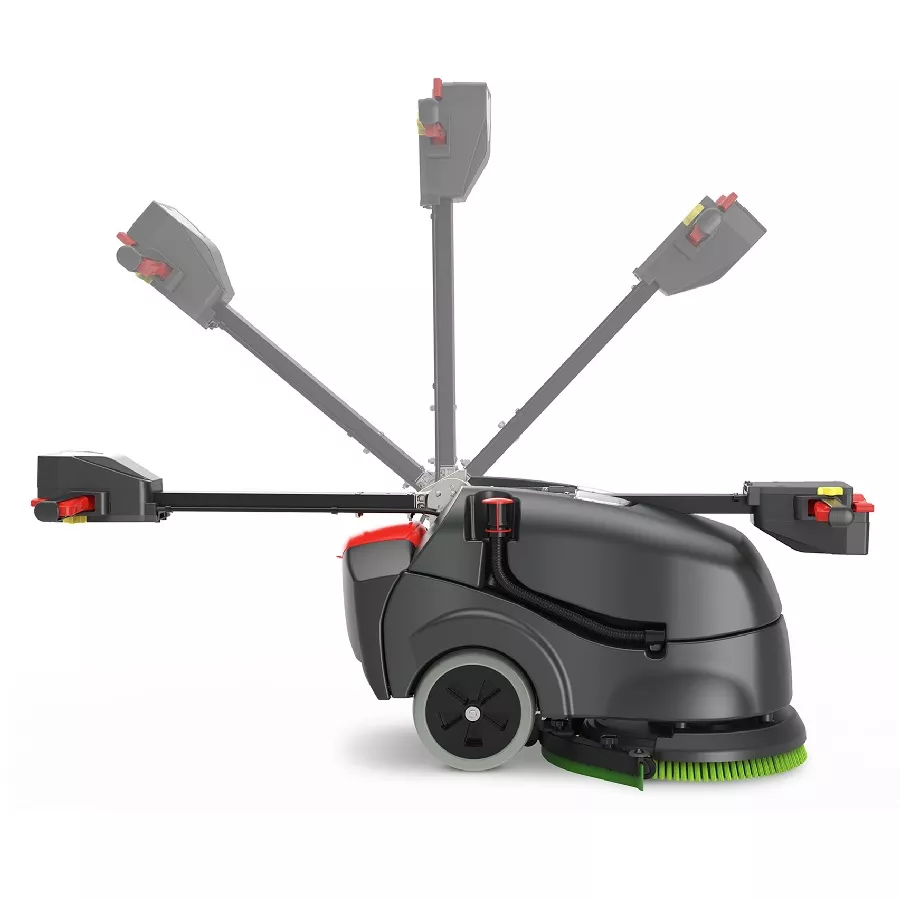 Numatic Batterie-Scheuersaugmaschine TTB1840NX-R mit Ten-Tec Bürste (Set mit AKKU)